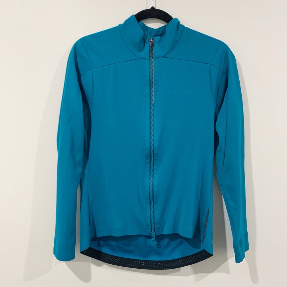 Pearl Izumi Women's Pro Amfib Shell Cycling Jacket Teal Blue